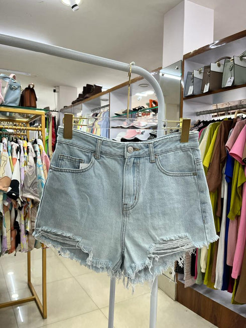 Denim Shorts Ripped Jeans